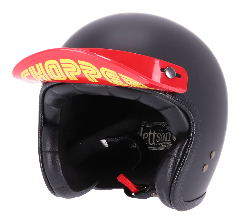 13½ SCUM PEAK VISOR RED