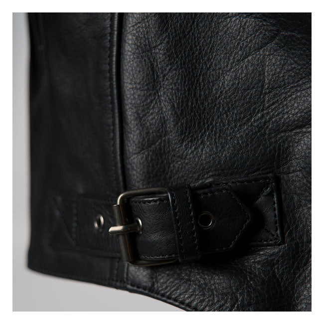 By City Brooklyn Leather Motorcycle Jacket Black
