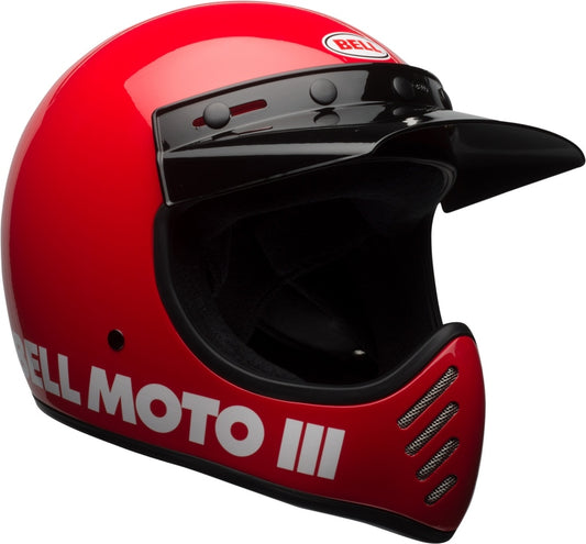 Bell Moto-3 Helmet Gloss Red