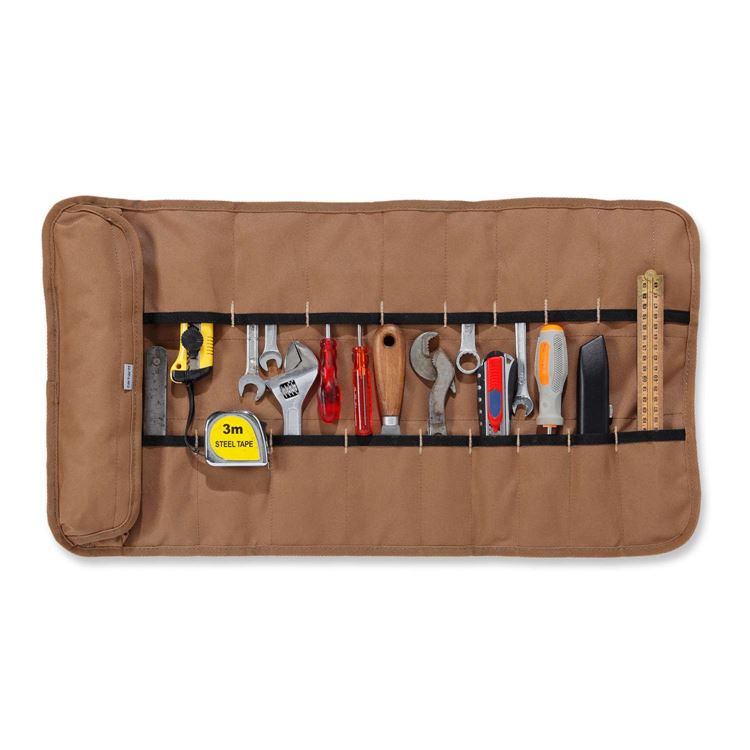 Carhartt Legacy Tool Roll Duck Canvas Brown