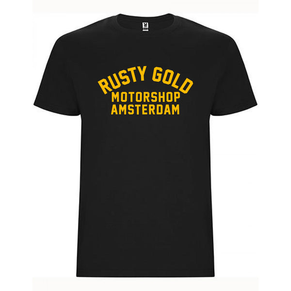 Rusty Gold T-shirts - Rusty Gold Motorshop
