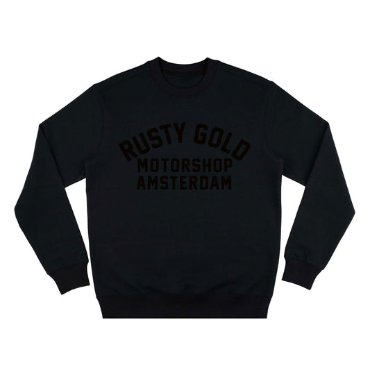 Rusty Race Sweater Black on Black