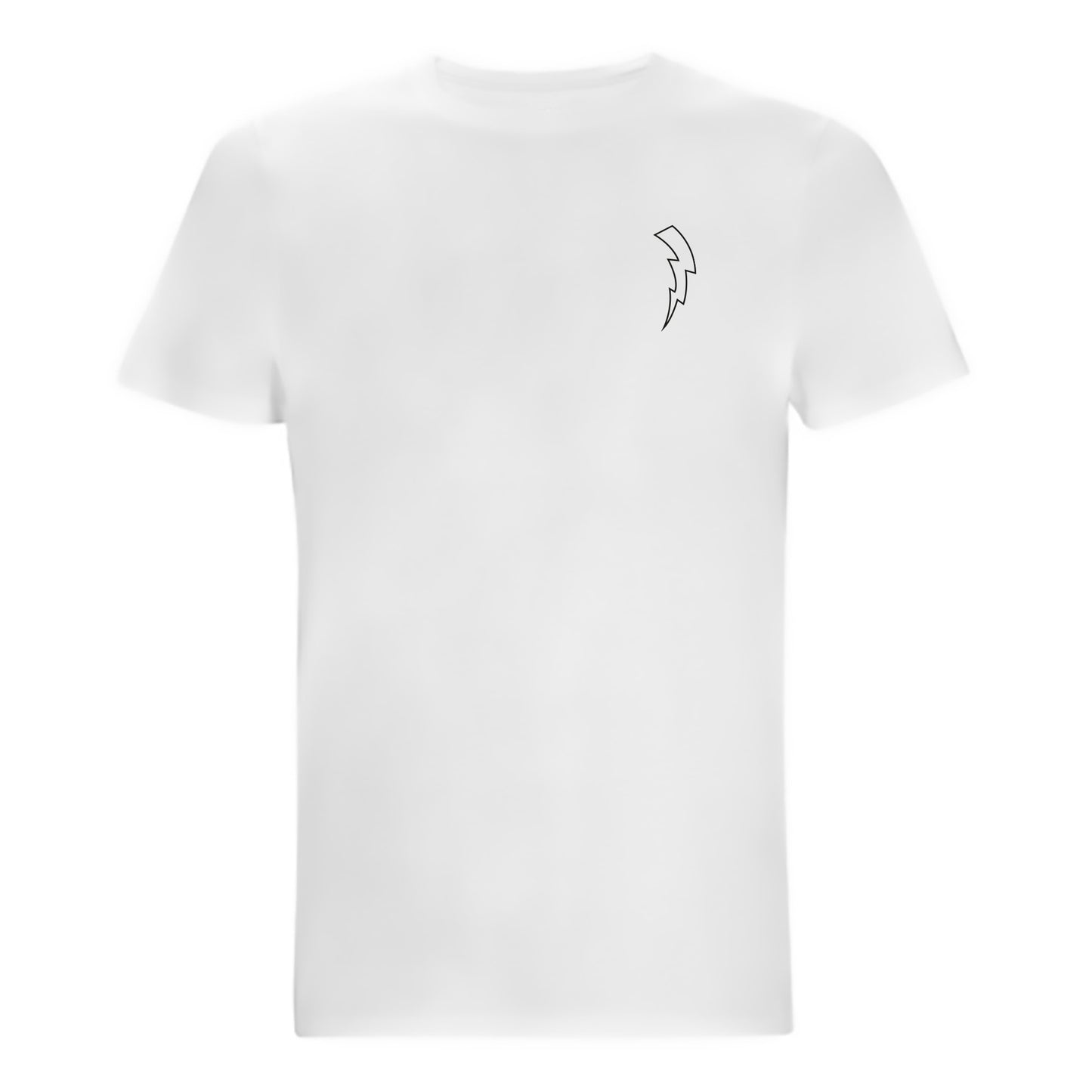 Rusty Gold Bolts Tee White&Black