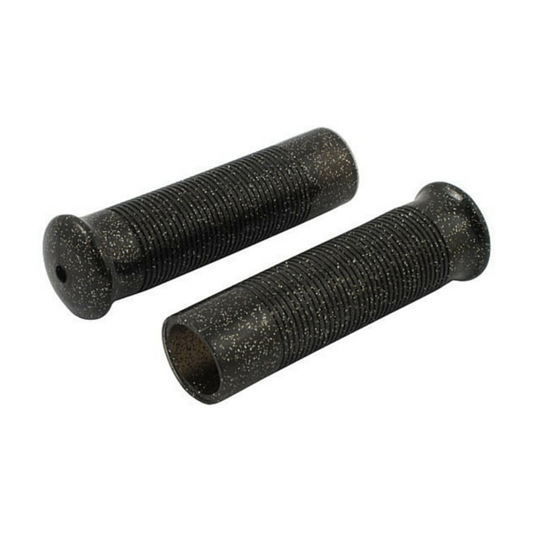 Metal flake grips Black 22mm