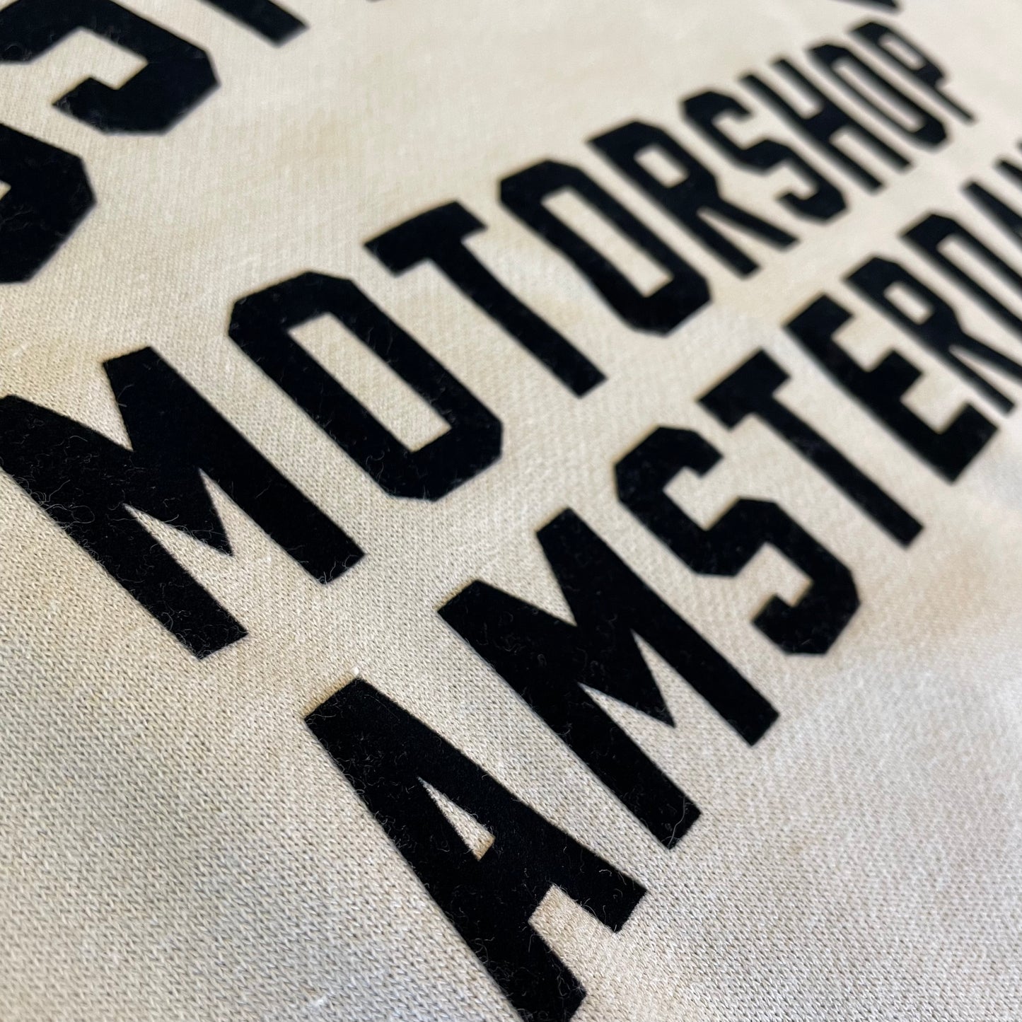 Rusty Gold Race Sweater Bone White
