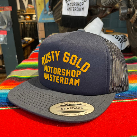 Rusty Gold Trucker Navy/Gold