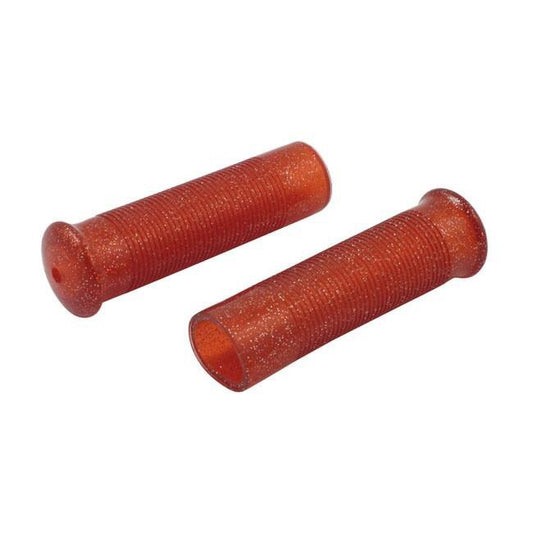 Metal flake grips Red 22mm