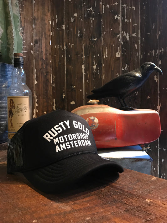 Rusty Trucker - Black/White